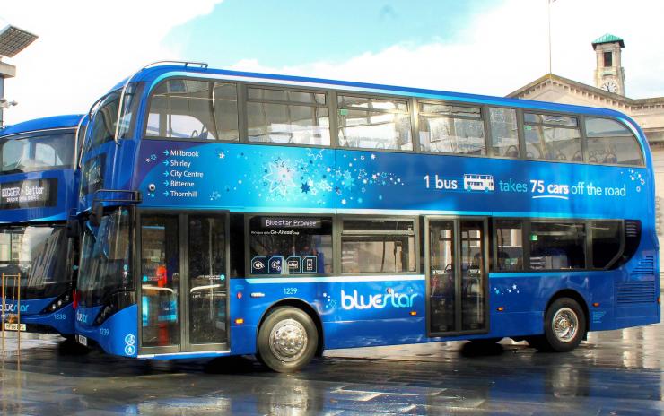 Bluestar 18 New Buses 1 Bus 75 Cars Image 5